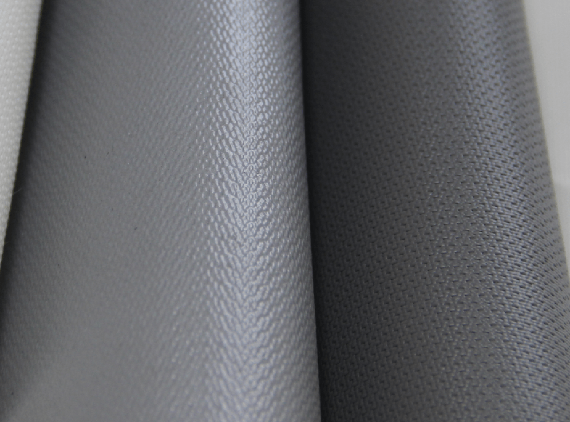 保温套用表面材料江苏济通保温套用硅胶布︳保温套材料︳灰色硅胶布丨单面银灰硅胶布